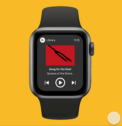 #DailyUI 007 - Music Player apple apple watch branding dailyui design figma user experience ux design