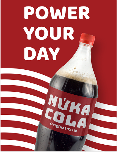 Reimagining Brands: Nuka Cola branding design graphic design illustration logo vector