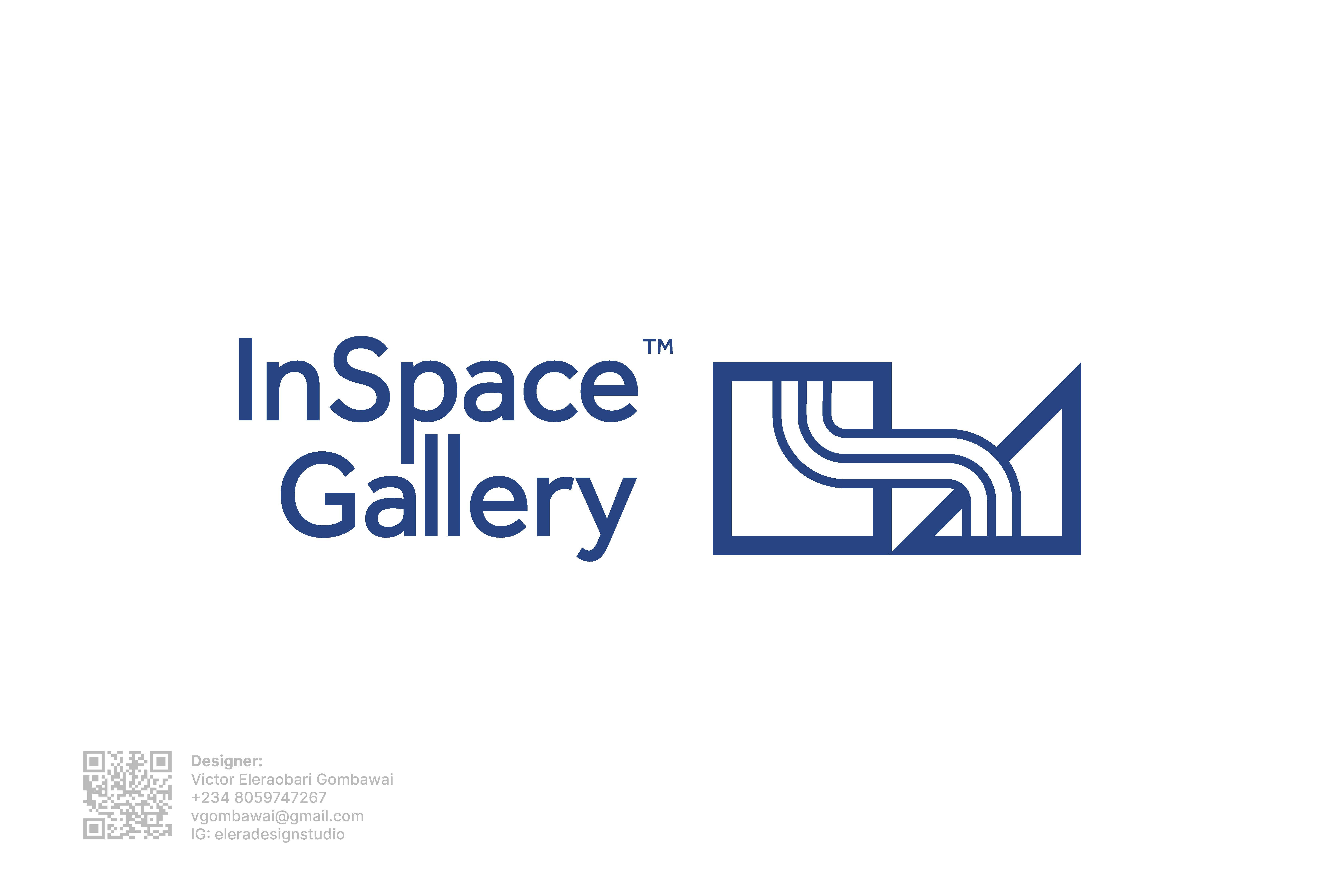 InSpace Gallery logo branding graphic design logo logo design