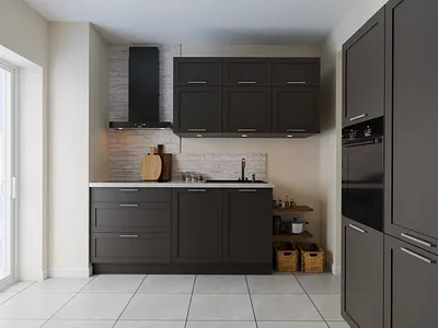 Kitchen Render 3d art blender creative design doors illustration interior interior design kitchen photoshop realism scene sketchup