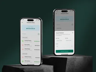 Transaction History | Finance App app bank design finance history money product statement tansaction history transaction ui ux