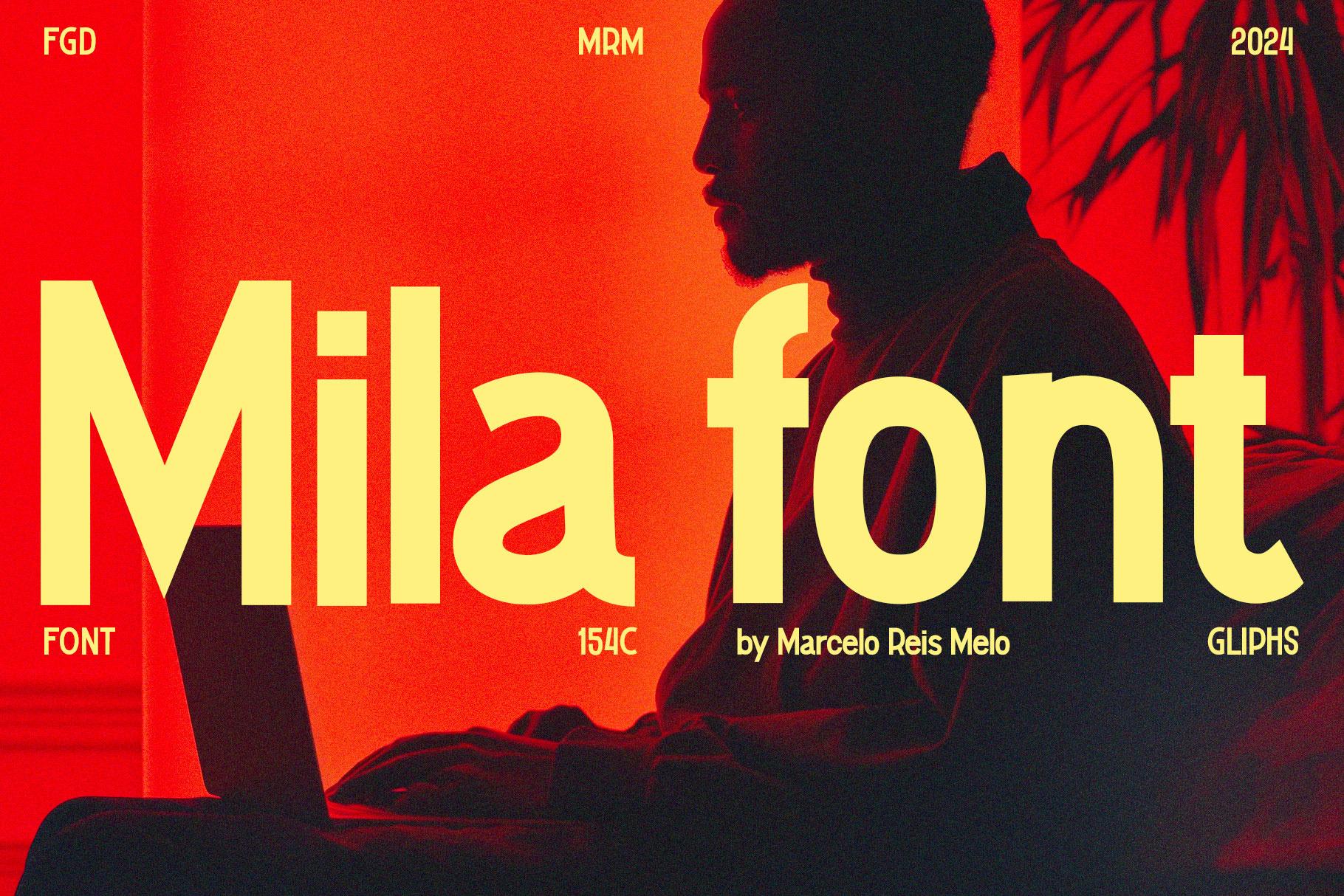 Mila Font display font font type typography