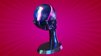 The Omnis - Trophy 3D Modeling 360 3d 3d lighting 3d modeling 3d shading animation awards rotation trophy