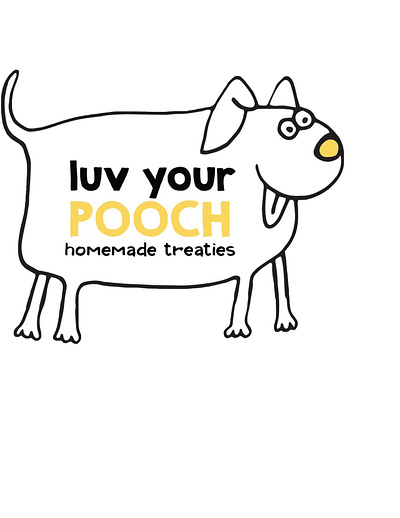 Luv Your Pooch Business Logo branding design graphic design logo
