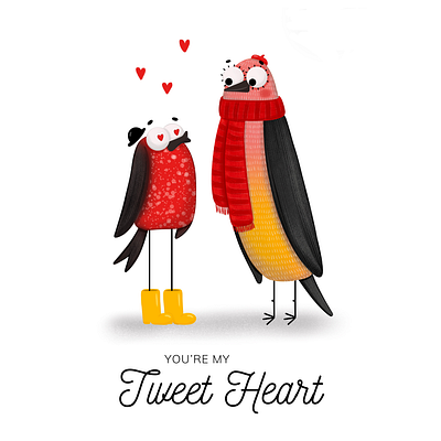 "TweetHearts" Illustration book cover book illustration book illustrator card design cards children children book children book illustration children illustrator design digital illustration illustration illustrator kidlit kidlit illustration picture book illustration picture book illustrator spot illustration valentine valentine card