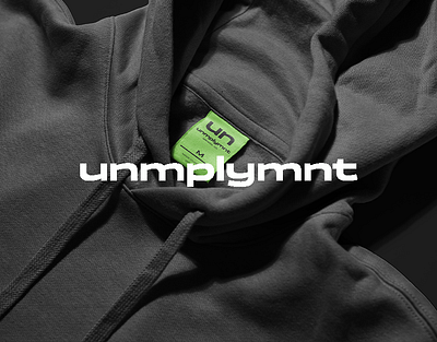 unmplymnt - Brand Identity Design apparel design art direction brand brand identity brand studio branding creative direction design fashion graphic design logo streetwear