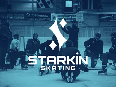 Starkin Skating - Visual Identity brand brand design brand identity branding case study columbus graphic design hockey ice hockey ice skating learn logo design logo logo design ohio skating sport sport design sports sports design visual identity