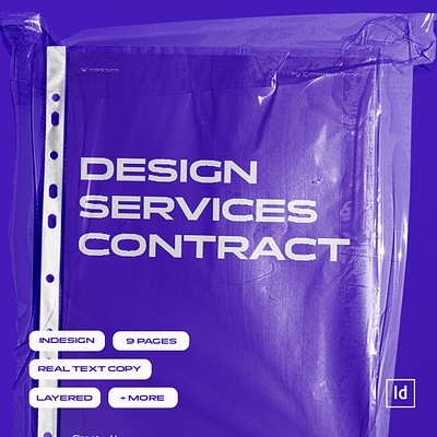 The Ultimate Designer's Contract Template [FREEBIE] branding designer contract freebie freelancing graphic design indesing template