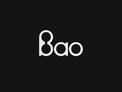 Bao Studio b customtype japan logo logodesign logotype studio type typography