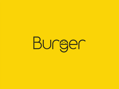 Burger Logo ! branding burger burger logo creative logo design graphic design illustration logo logo design minimal logo modern logo modern logo burger ui wordmark burger logo