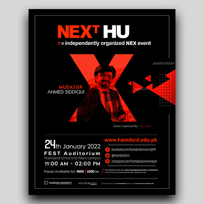 NEXᵀ HU. advertising branding community event event promotion flyer graphic design leaflet photoshop promotion
