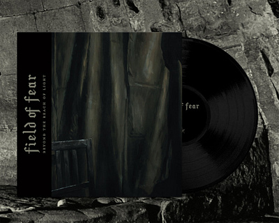 Field of Fear - LP Package 2023 cover art design graphic design lp music vinyl