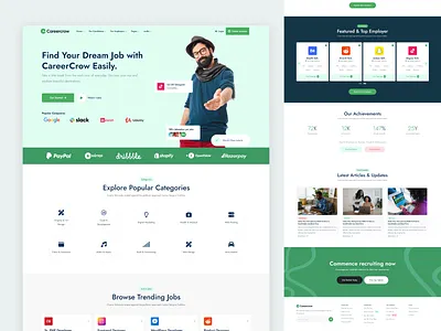 Careercrow Job Board Template recruiting resume