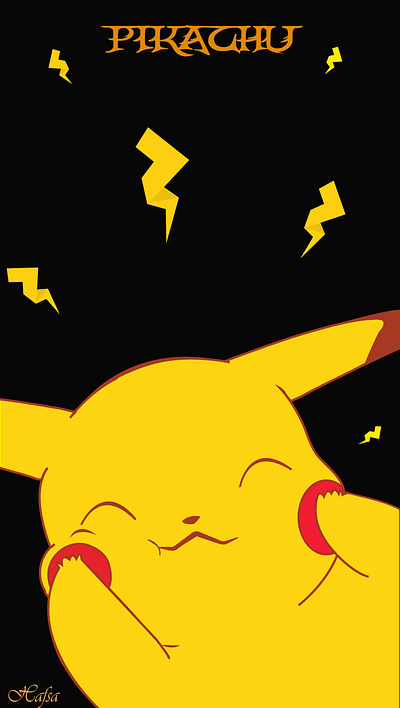 Pikachu! 😊 (Cartoon) cartoon de design graphic design illustration