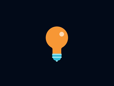 Lightbulb SVG animation animation animations css gif icon icon animation icon design icon library icon pack icon set icons illustration illustrations loaf motion graphics svg vector