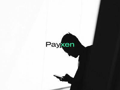 Payxen | online banking branding bank brand branding fintech green logo