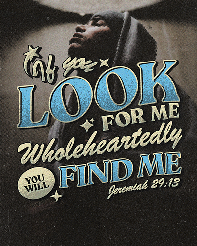 Jeremiah 29:13 | Christian Poster christian