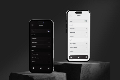 Settings UI Design 007 appdesign branding creativechallenge creatives dailyui darklight mode graphic design illustration interactivedesign iphone khambra mobileui settings ui uichallenge uipatterns uiux userinterface uxdesign