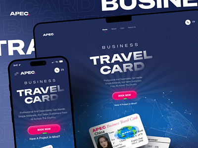 APEC-Business Travel Card 🪪 card china country creative cyts design economies header landing landingpage site travel trend ui uidesign uiux values visa web website