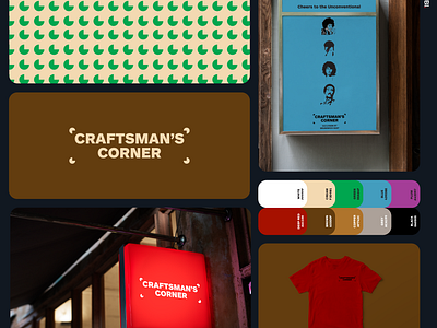 Craftsman's Corner Rebrand australia beer branding design graphic design hospitality illustration logo modernism musubi brand agency the best ui