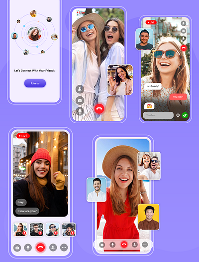 Video Chat ui