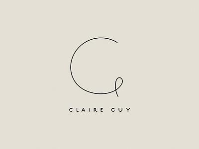 Claire Guy branding concept design g graphic design identity logo mark minimal simple symbol