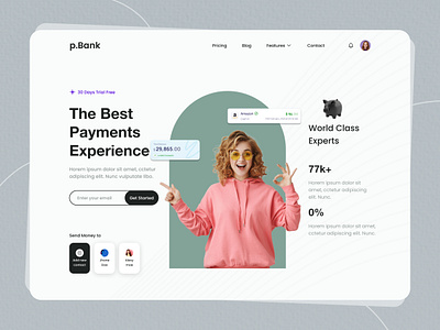 Hero Section branding design graphic design hero section home page landing page ui ux