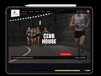 Le Clubhouse - Concept Design app branding design graphic design ui