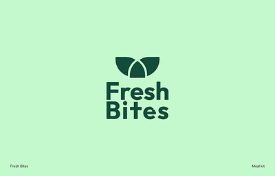 Meal Kit Delivery Brand Logo branding delivery service fresh green healthy food logo logo design logo designer meal kit minimalist minimalist logo modern organic simple logo simplicity timeless