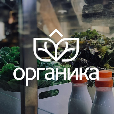 Organica branding design identity logo logodesign logotype russian
