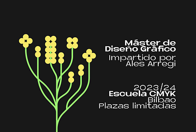 Ales Arregi > Master promo flower 4 art direction design flowers graphic design illustration