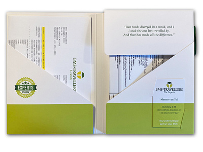 Ticket folder branding design graphic design packaging print