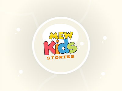 Mew Kids Stories Logo Design branding design graphic design illustration logo ui ux vector web website