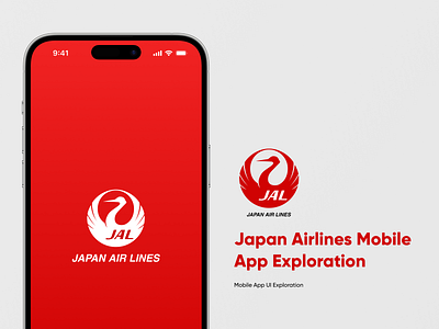 Japan Airlines - Mobile Application Exploration air airlines app concept booking booking system branding concept design figma flight booking flights japan airlines minimal mobile mobile app concept mobile app design mobile ui ui ux