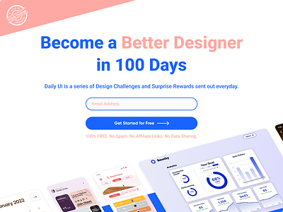 Redesign - UX/UI Design dailyui dailyui100 dailyuichallenge home page landing page product design redesign ui ui design uiux user interface ux ux design web webdesign website webui