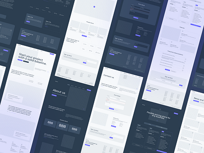 Baseline 2024 atomicdesign atoms darkmode desktop editable forsale lightmode purple website wireframe wireframekit