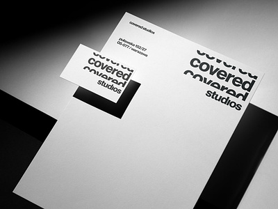 Covered Studios | Branding a4 branding design download free freebie graphic design letter logo mockup mockup cloud mockupcloud