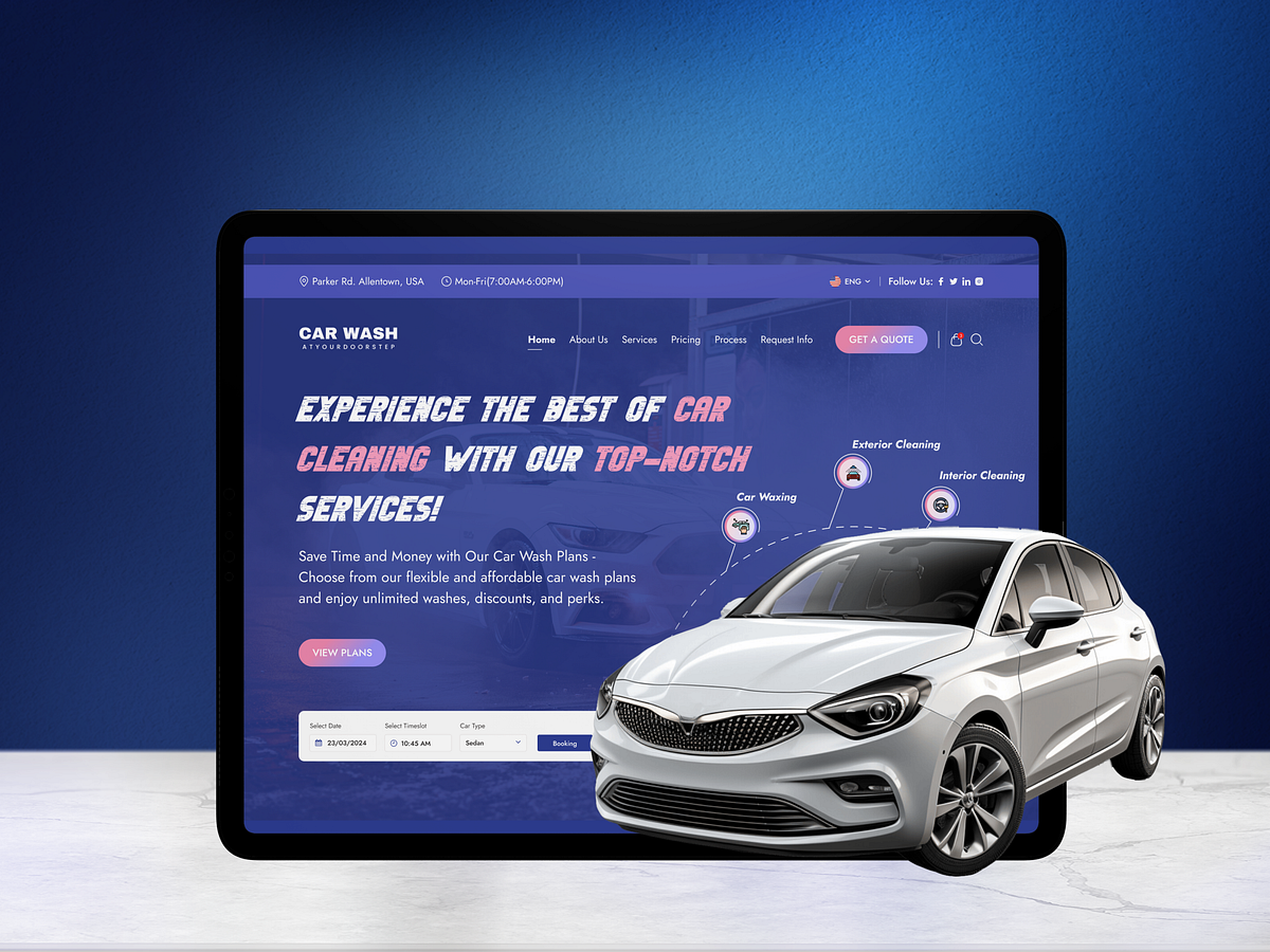 Car Wash Website designs, themes, templates and downloadable graphic ...