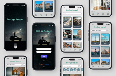 Budget Travel App UI app budget designinspiration designthinking digitaldesign dribbble travel travelapp ui uidesign userinterface ux uxdaily