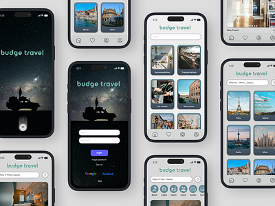 Budget Travel App UI app budget designinspiration designthinking digitaldesign dribbble travel travelapp ui uidesign userinterface ux uxdaily