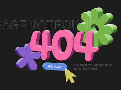 404 Error Page 404 dashboard design errore errorepage figma gohome illustration landing notfound onlineshop pagenotfound ui uiux user interface ux web webdesign
