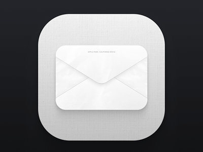 Apple mail macOS icon 3d apple branding dashboard design icon iconography illustration interface macos mail mobile outlook product design ui ux web design