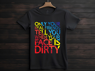 Creative Typography T-Shirt Design branding design graphic design illustration typography ui vector