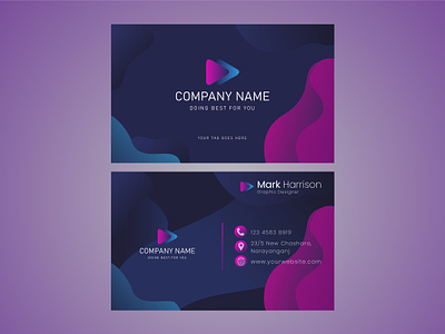 Business Card Ads. branding business card business card design creative business card graphic design