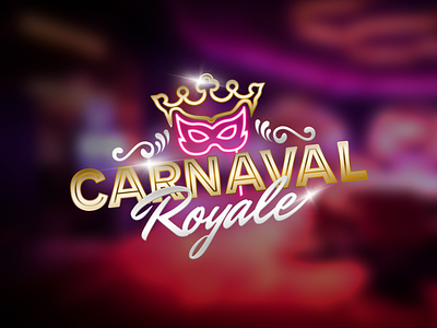 Casino Campaign Logo betting campaign carnaval carnival casino chic classy crown mask online party royale