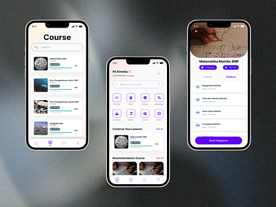 Studiert - Online Course App animation app branding course creative ui design graphic design icon illustration learning logo minimal mobile app mobileappdevelopment online typography ui ux vector web