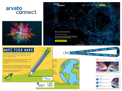 ArvatoConnect - New logo and brand work arvato arvatoconnect branding design drawing graphic design illustration logo rebrand