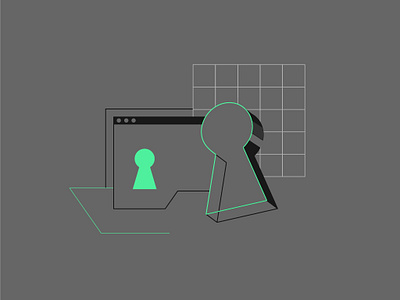 Google password auothentication bitcoin blockchain branding coin design exchange google password gray green illustration ui