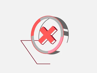 Error error pop popup red up ux x
