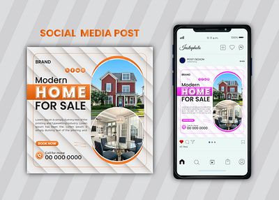 Professional Real-Estate Social Media post design. homeinspiration